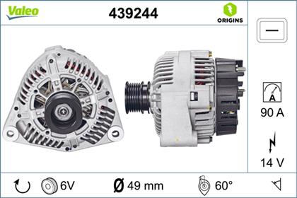 Generator 14V 90A