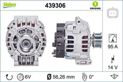 Generator 14V 95A