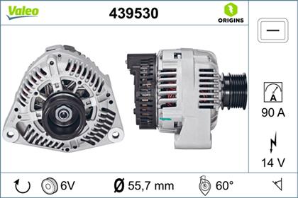 Generator 14V 90A