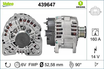 Generator 14V 160A