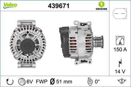 Generator 14V 150A