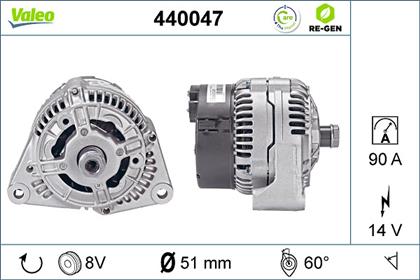 Generator 14V 90A