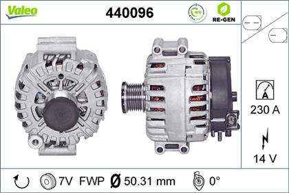Generator 14V 230A