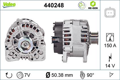Generator 14V 150A