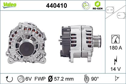 Generator 14V 180A