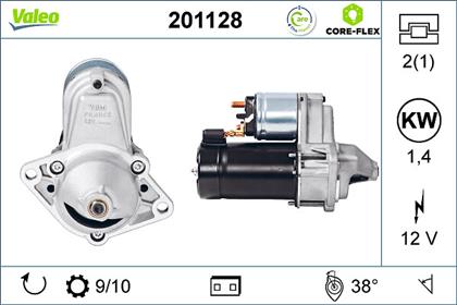 Starter 12V 1.4kW