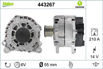 Generator 14V 210A