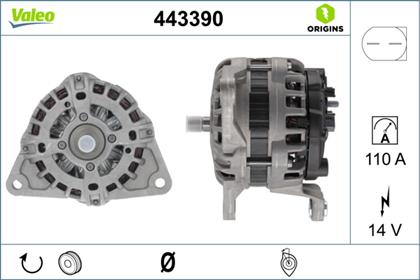 Generator 14V 110A