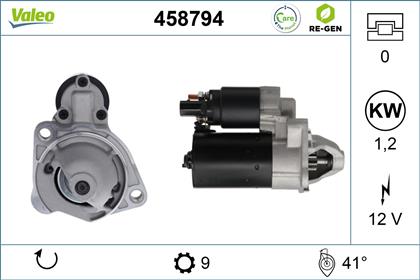 Starter 12V 1.2kW