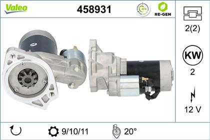 Starter 12V 2kW
