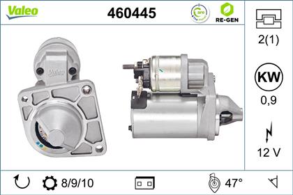 Starter 12V 0.9kW