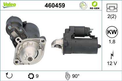 Starter 12V 1.8kW