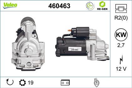 Starter 12V 2.7kW