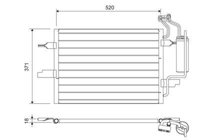 Kondensator, Klimaanlage