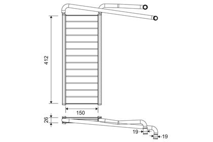 Wärmetauscher, Innenraumheizung