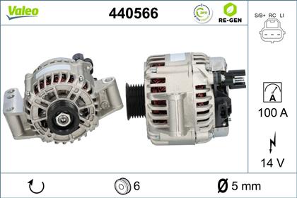Generator 14V 100A