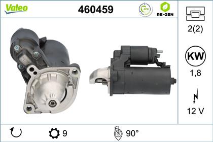 Starter 12V 1.8kW