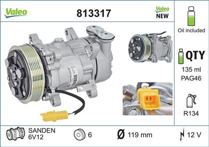 Kompressor, Klimaanlage