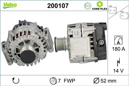 Generator 14V 180A