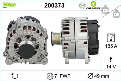 Generator 14V 185A