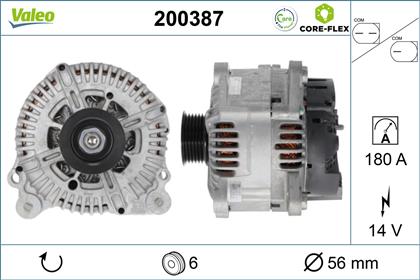 Generator 14V 180A