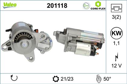 Starter 12V 1.1kW
