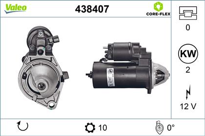 Starter 12V 2kW