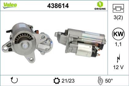 Starter 12V 1.1kW