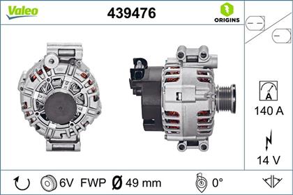 Generator 14V 140A