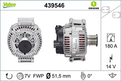 Generator 14V 180A