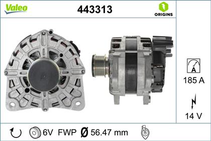 Generator 14V 185A