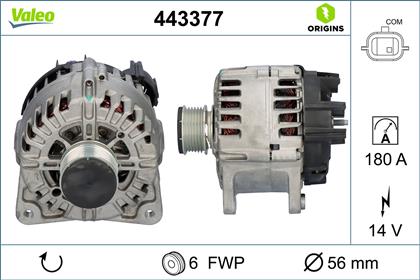 Generator 14V 180A