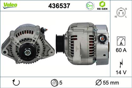 Generator 14V 60A