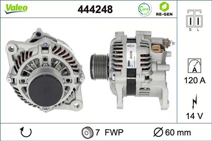 Generator 14V 120A