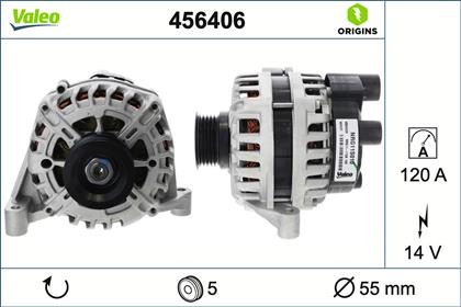 Generator 14V 120A