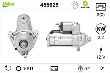 Starter 12V 2.2kW