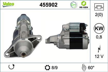 Starter 12V 0.8kW