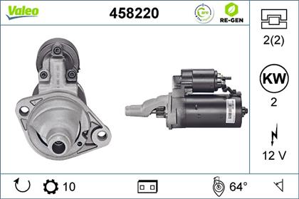 Starter 12V 2kW