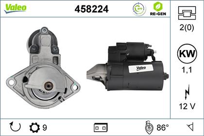 Starter 12V 1.1kW