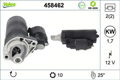 Starter 12V 1.7kW