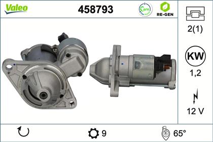 Starter 12V 1.2kW