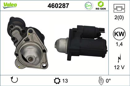 Starter 12V 1.4kW