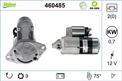 Starter 12V 0.7kW