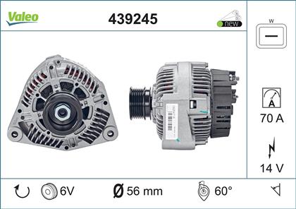 Generator 14V 90A
