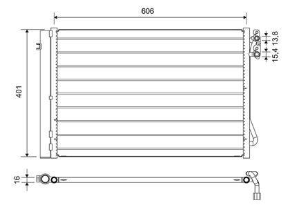Kondensator, Klimaanlage
