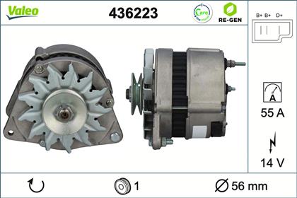 Generator 14V 55A