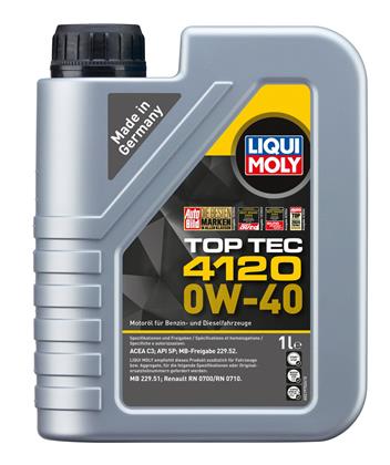 Motoröl Top Tec 4120 0W40 1l
