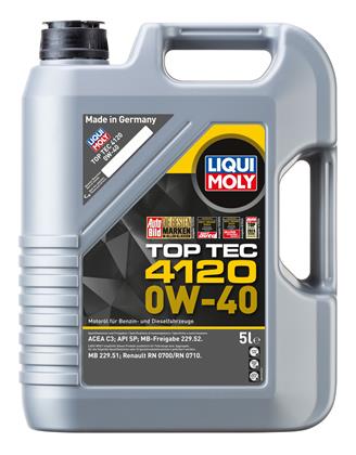 Motoröl Top Tec 4120 0W40 5l
