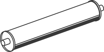Mittelschalldämpfer