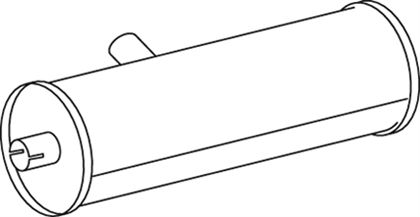 Mittelschalldämpfer